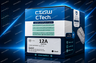 کارتریج hp12A -برند سی تک
