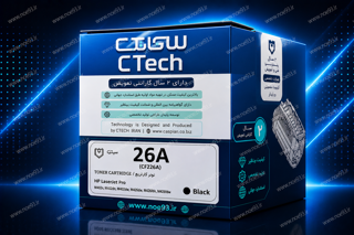 کارتریج hp26A -برند سی تک