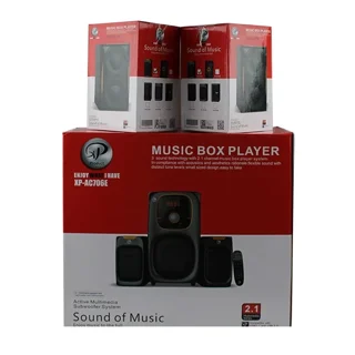 اسپیکر ۳ تکه رم و فلش خور XP-Product XP-AC806G + ریموت کنترل