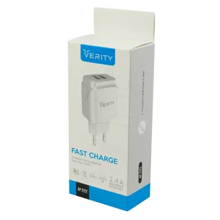 شارژر دیواری وریتی مدل AP-2122 به همراه کابل تبدیل microUSB