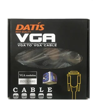 کابل VGA مدل Flat برند DATIS طول 20 متر