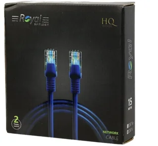 کابل شبکه رویال Cat6 مدل Royal 15m