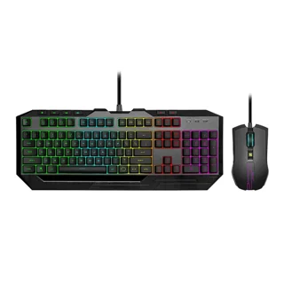 کیبورد و ماوس گیمینگ کولر مستر مدل Devastator 3 Plus