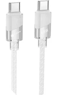 کابل شارژ 60 واتی تایپ سی پرووان مدل PCC131 به طول 1 متر