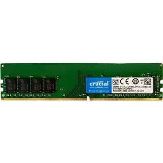 رم کامپیوتر کروشیال تک کاناله مدل CT8 فرکانس 2666 مگاهرتز DDR4 تایمینگ CL19 حافظه 8 گیگابایت