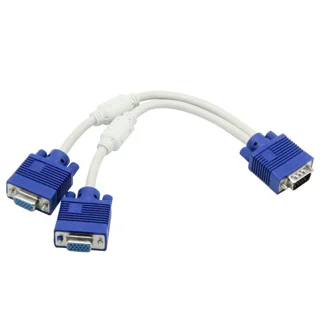 کابل 1 به 2 وی جی ای 1in2 VGA Cable