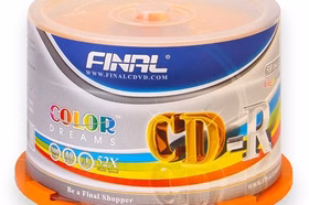 سی دی خام فینال بسته ۵۰ عددی